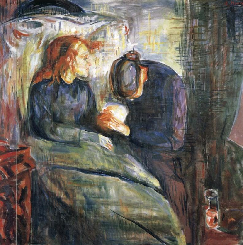 Edvard Munch The Sick girl